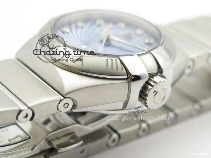 0515 Constellation 28mm V6F Best Edition SS Blue Dial On SS Bracelet A MultiPurpose 8201